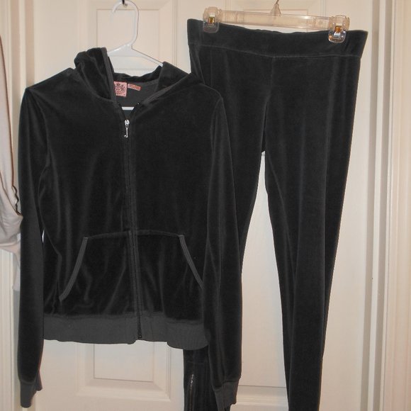 Juicy Couture Charcoal Gray Sweatshirt M Fit - Picture 11 of 15